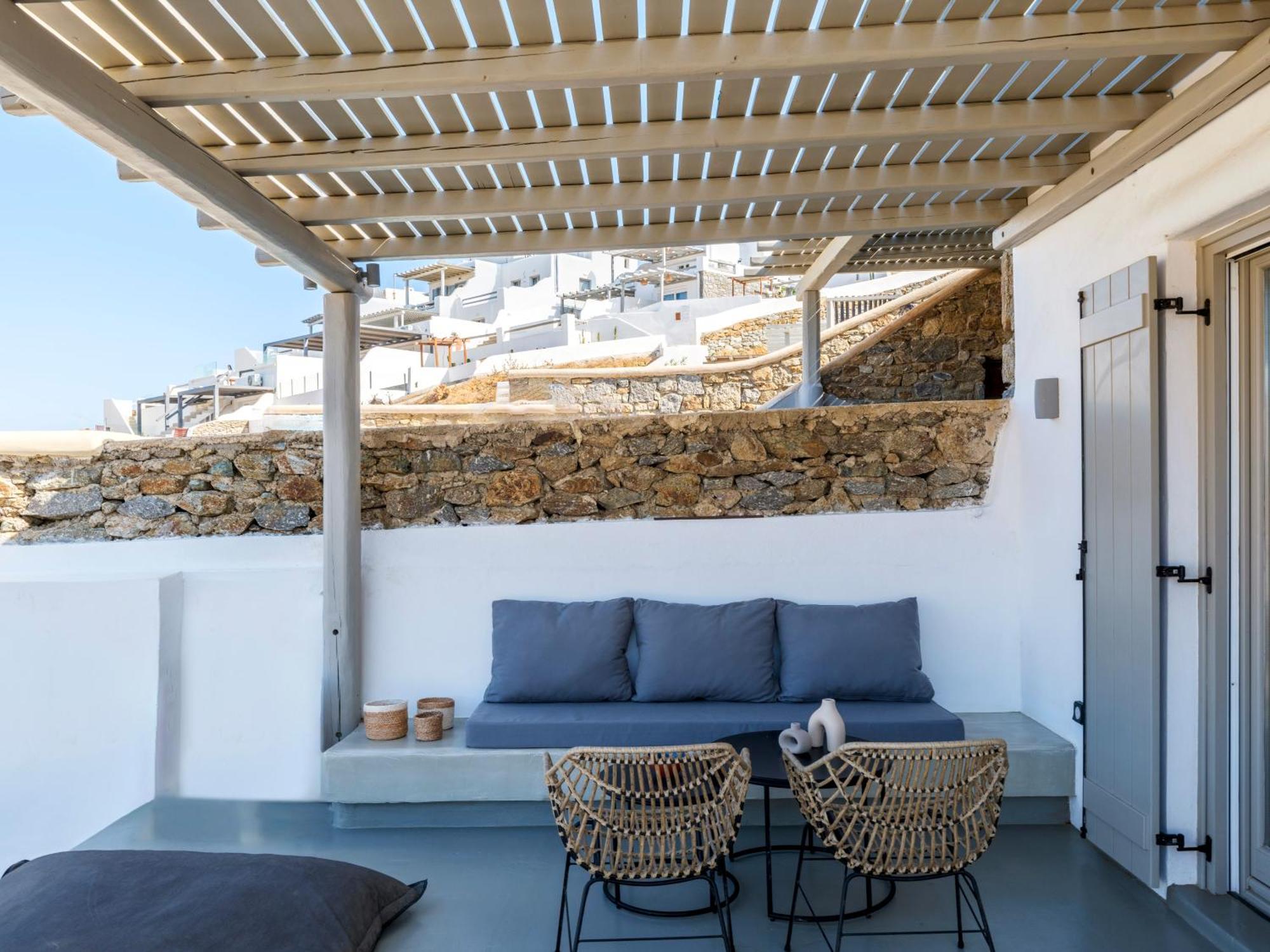 The Mykonist Merchia Beach Villas & Suites Eksteriør billede