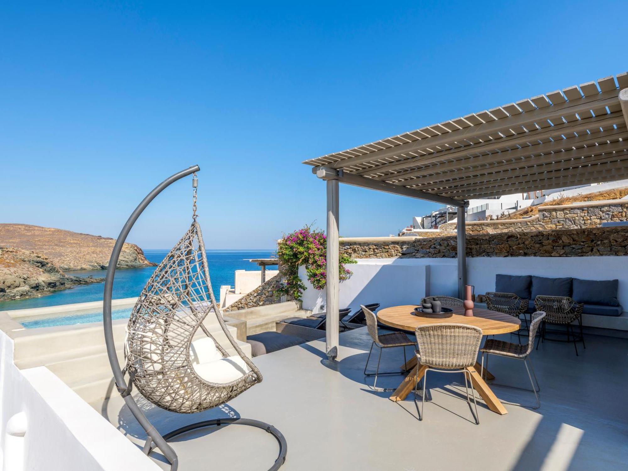 The Mykonist Merchia Beach Villas & Suites Eksteriør billede