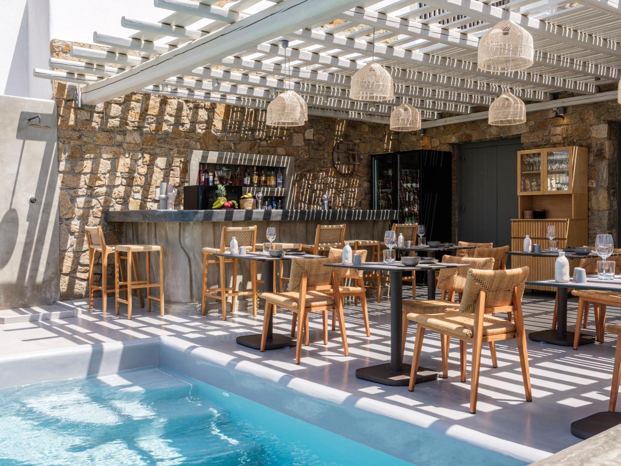 The Mykonist Merchia Beach Villas & Suites Eksteriør billede