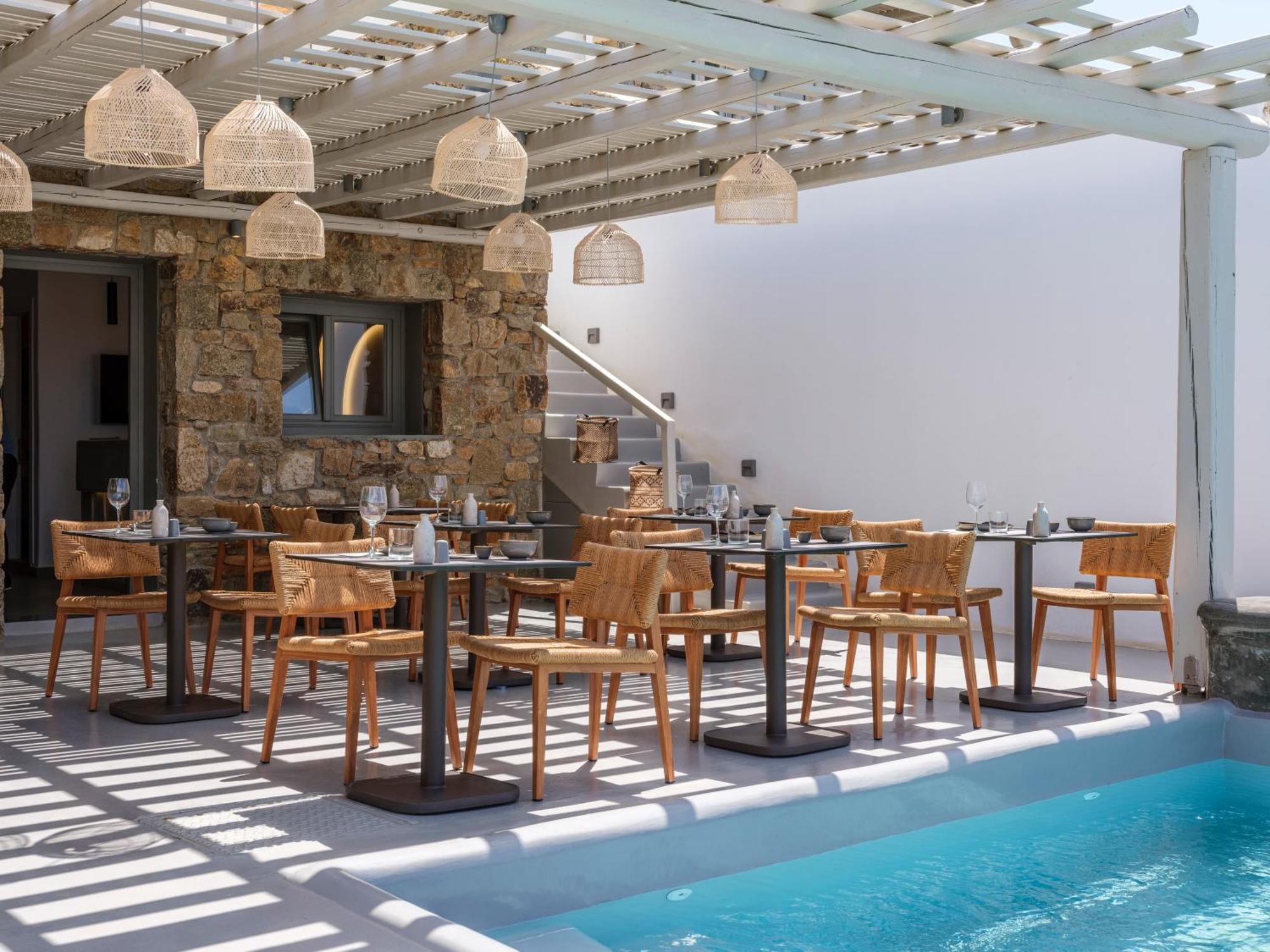 The Mykonist Merchia Beach Villas & Suites Eksteriør billede