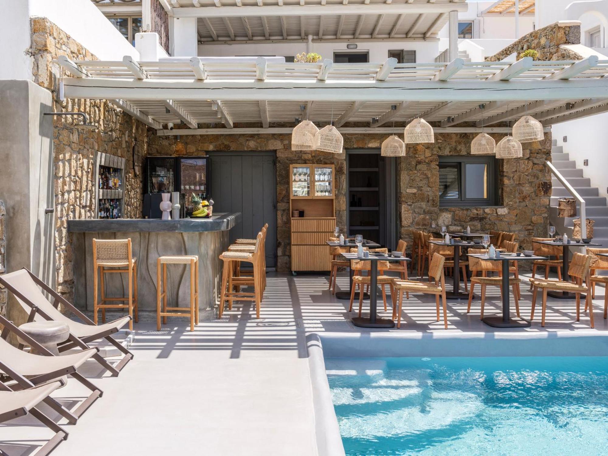 The Mykonist Merchia Beach Villas & Suites Eksteriør billede