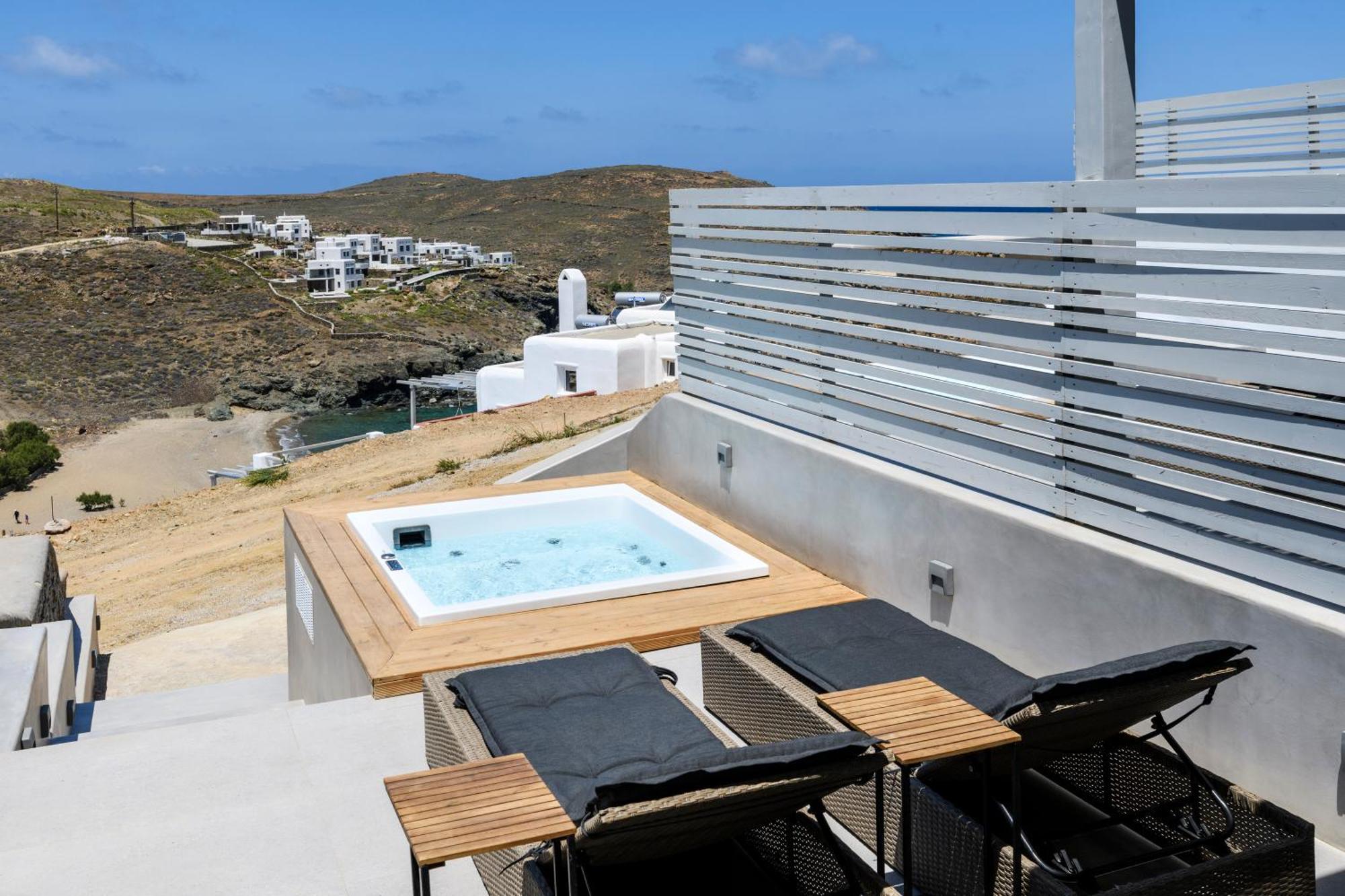 The Mykonist Merchia Beach Villas & Suites Eksteriør billede