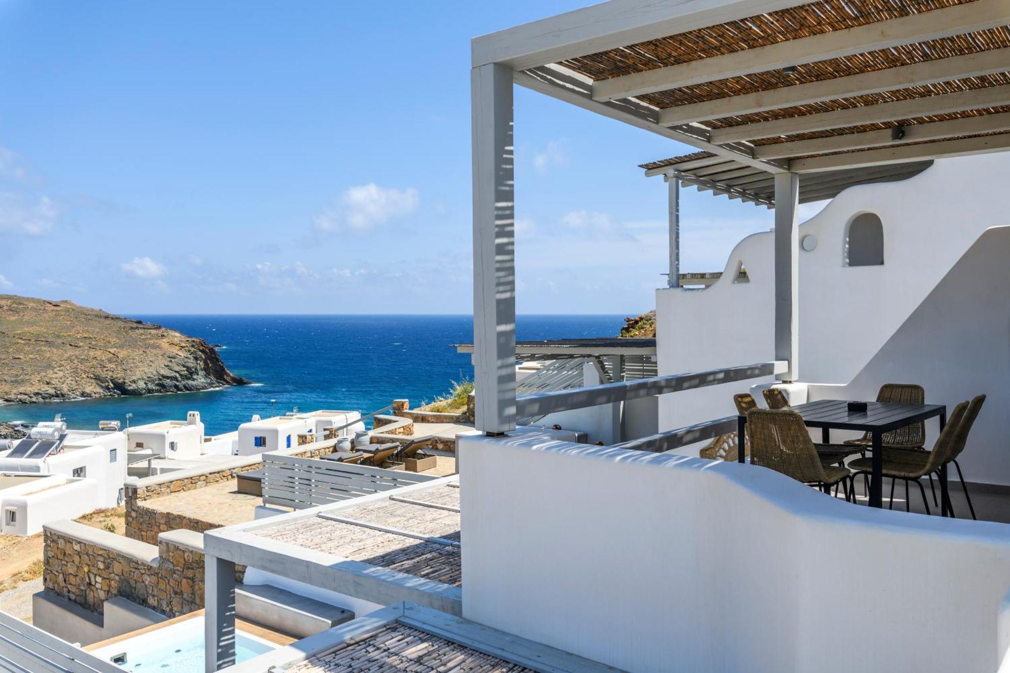 The Mykonist Merchia Beach Villas & Suites Eksteriør billede