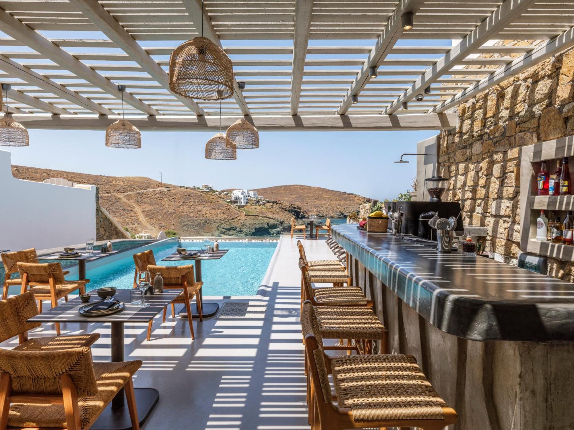 The Mykonist Merchia Beach Villas & Suites Eksteriør billede