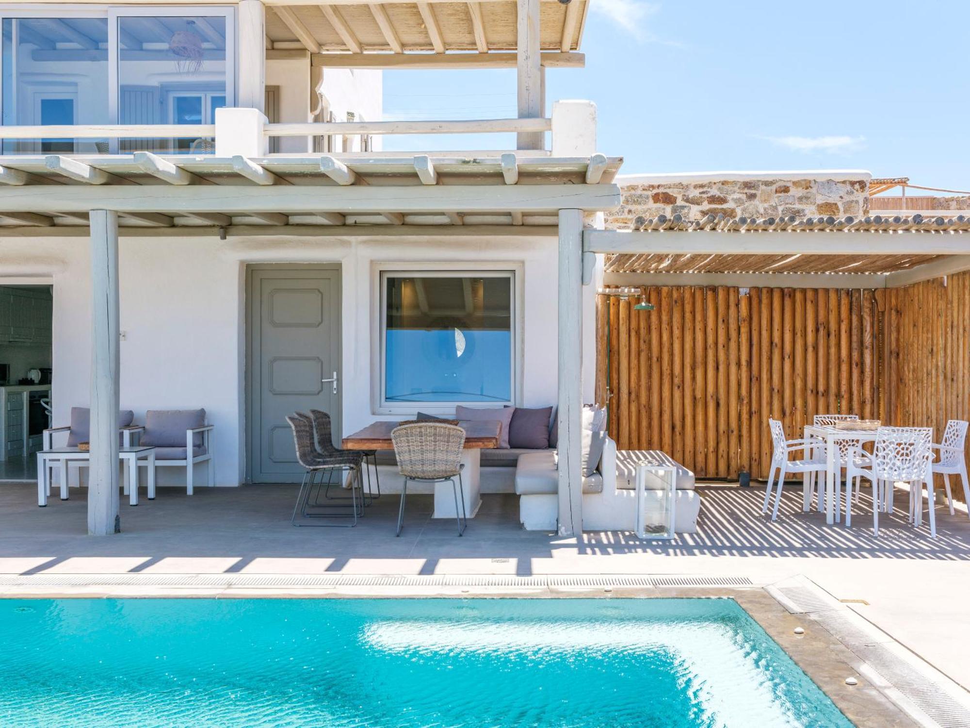 The Mykonist Merchia Beach Villas & Suites Eksteriør billede