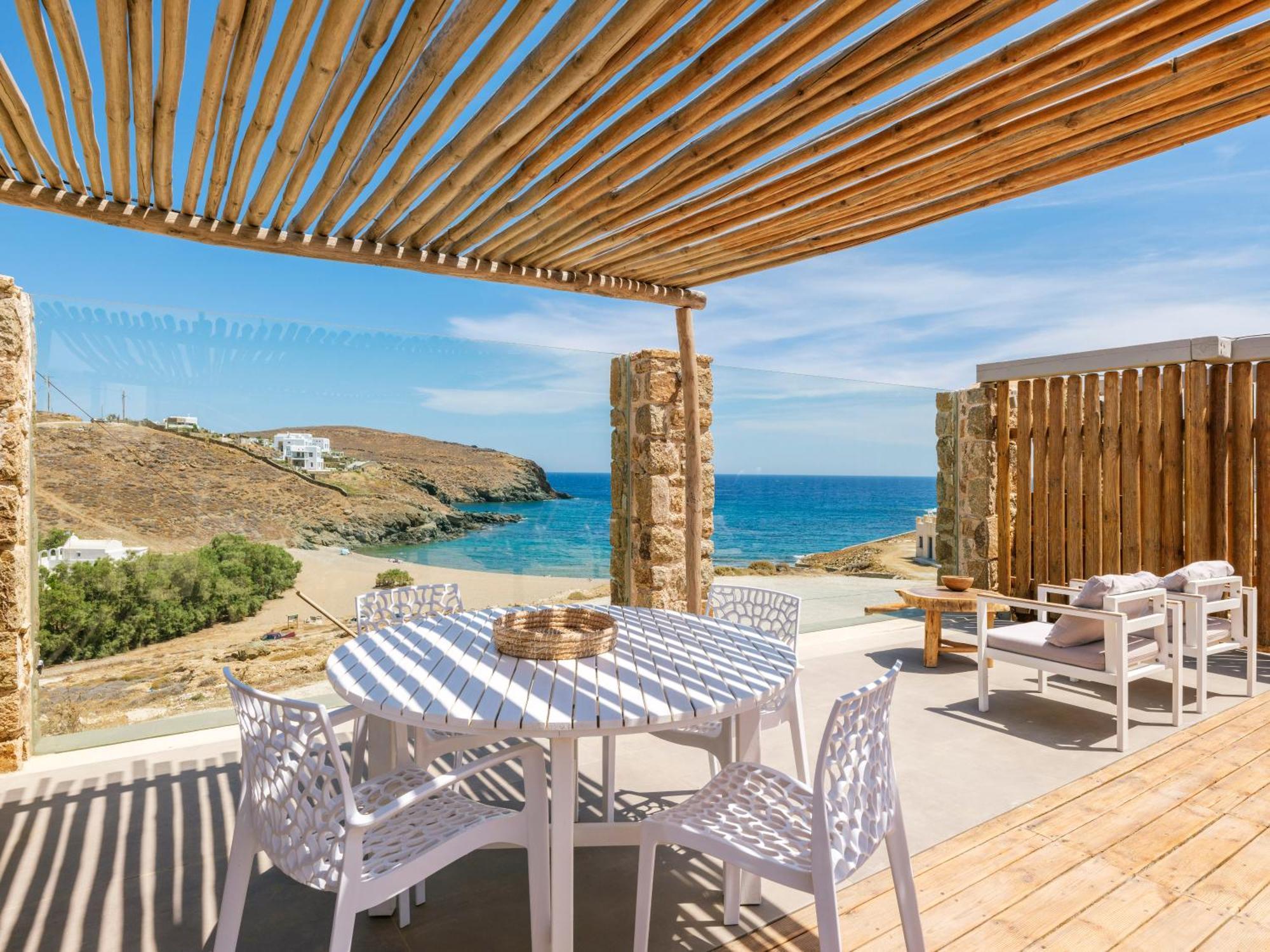 The Mykonist Merchia Beach Villas & Suites Eksteriør billede